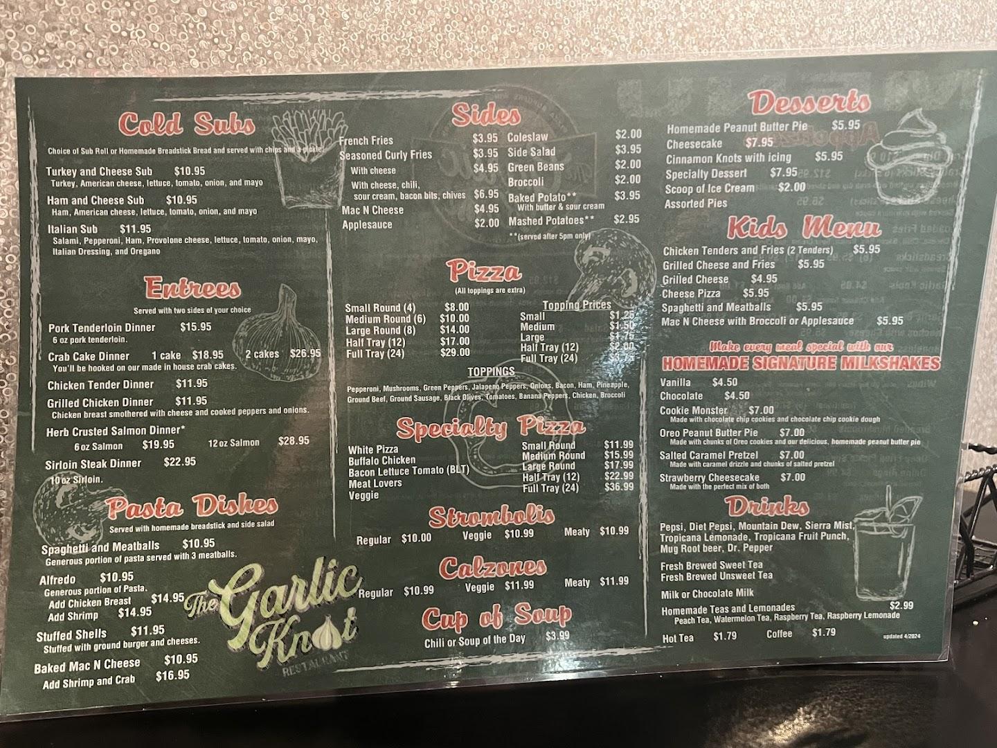 The Garlic Knot Restaurant